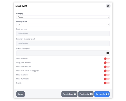 Blog List