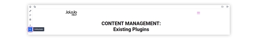 Existing Plugins icon