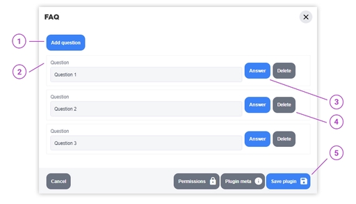 FAQ Plugin